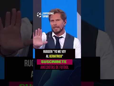 ⚽ANÉCDOTAS DE FUTBOL: Ruggeri "Yo me voy al geriátrico"