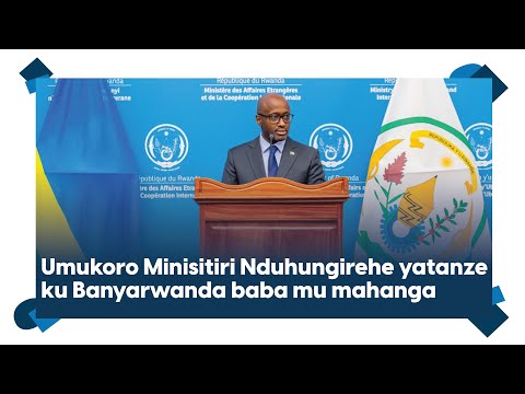 Umusanzu wabo washimiwe || Ubutumwa bwa Minisitiri Nduhungirehe ku Banyarwanda baba mu mahanga