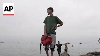YouTube video thumbnail: Moroccans who Crossed Into Ceuta Explain why They Tried to Reach Spain's Territory