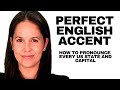 Mastering Pronunciation of US States and Capitals