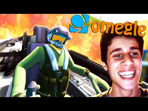 PILOTO DE AVIÃO VLOGGER VAI PRO OMEGLE