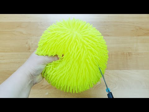 Découper Des Balles Anti-stress Super Satisfaisante Video!!