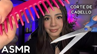 ASMR ESPAÑOL / CORTE DE CABELLO INTENSO Y REALISTA / roleplay peluquería (SPA)