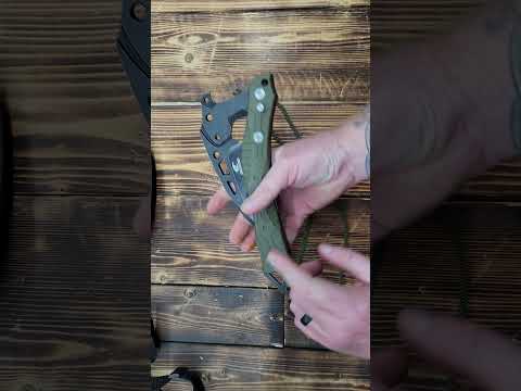 Folding Sickle Knife With Sheath, Quick Release Tactical Survival Tool Green)https://amzn.to/4ryQ9Ct