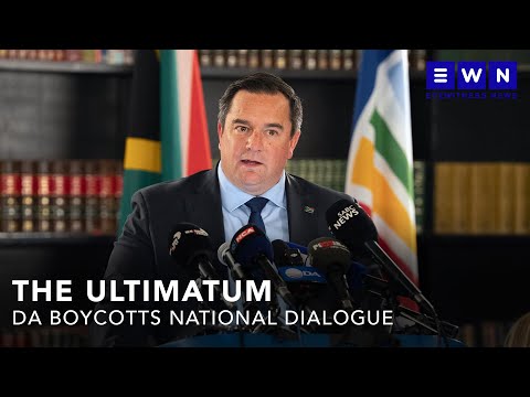 DA boycotts national dialogue, demands Ramaphosa fire corrupt ministers