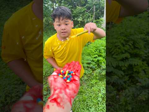 Thử thách xin đồ ăn và cái kết, kem socola , kem Celano ,ớt cay siêu ngon sự kết hợp hoàn hảo