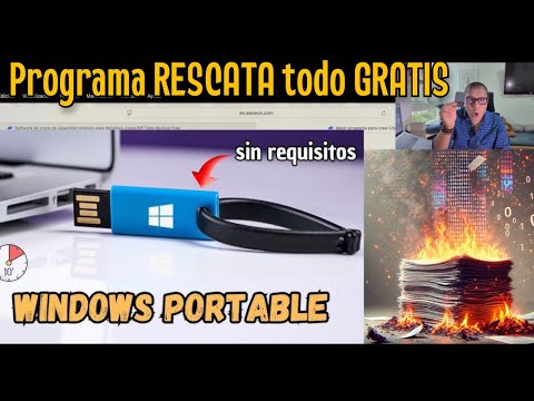Programa RESCATA TODO gratis WINDOWS instala SIN RESTRICCIÓN