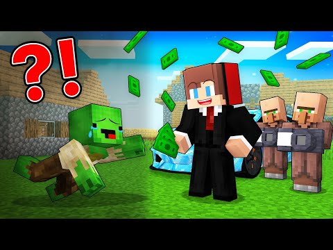 How JJ Became FAMOUS and Betrayed Mikey in Minecraft (Maizen)