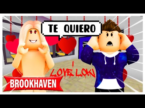 CHICA LOCA SE ENAMORA DE MI en BROOKHAVEN - Roblox YoSoyLoki