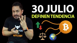 🟠BITCOIN: 3 COSAS DEFINEN TENDENCIA en AGOSTO del PRECIO