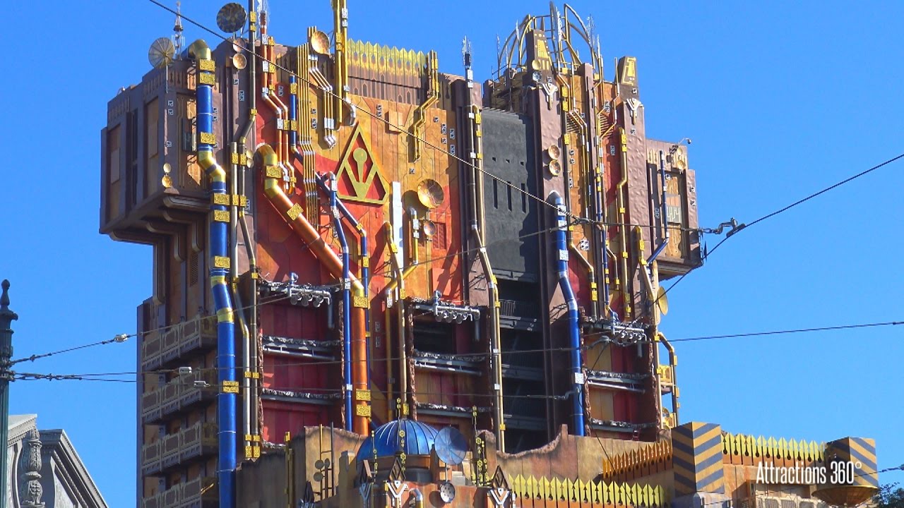 Star Wars Land & Guardians of the Galaxy Ride Construction Update 4. 12. 2017
