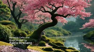 Zen Moments Baroque Cello and river sounds by Pablo Arellano