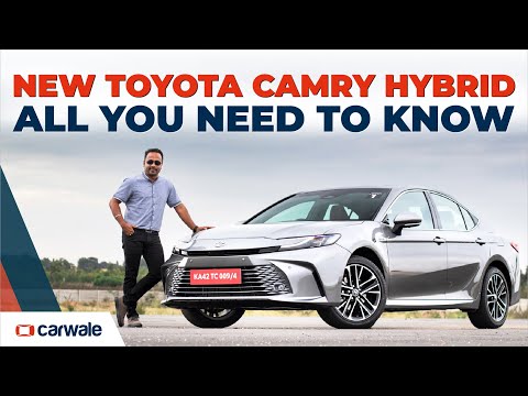 Toyota Camry Hybrid Walkaround | Comfortable & Spacious sedan with ADAS