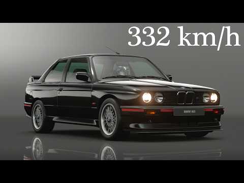Gran Turismo Sport - BMW M3 SPORT EVOLUTION 1989 - 332 km/h Top Speed