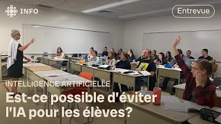 La place de l'IA à l'école