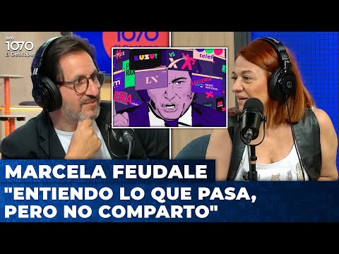 Marcela Feudale sobre la era Milei: "Entiendo lo que pasa, pero no comparto"