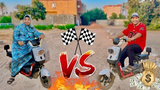 ‏لما ام كشري تشتري سكوتر كهرباء ￼ ‏لابنها 🏍️ 😂 عمر الزير  