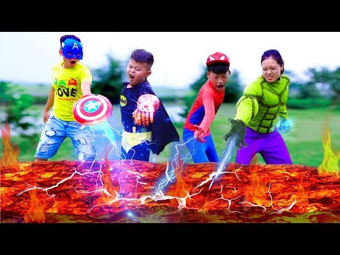 Minn became a superheroes and rescue his friends
