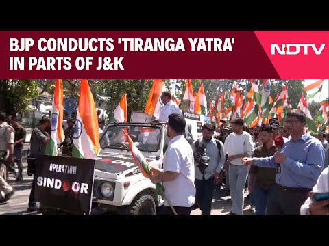 BJP Conducts 'Tiranga Yatra' In Parts Of J&K; Nationwide Outreach Planned Over Op Sindoor