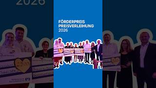 Förderpreis 2026: Preisverleihung