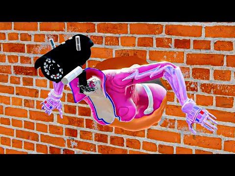 Camera Woman Stuck In The Wall Full Version - Incredibox Sprunki Animation