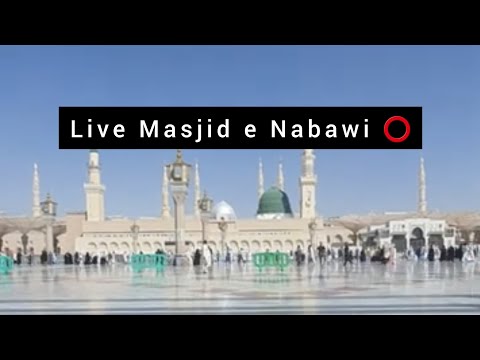 Medina Masjid - e - Nabwei live 🔴