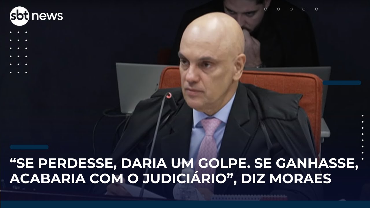 Se ganhasse Bolsonaro iria acabar com a independência do judiciário afirma Moraes