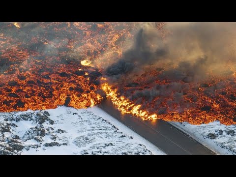 Ισλανδία: Χιλιάδες σπίτια και επιχειρήσεις χωρίς ζεστό νερό και ρεύμα μετά την έκρηξη ηφαιστείου