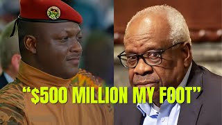 Ibrahim Traoré Gets Fined $500M by Judge Thomas — But He Turns the Whole Court Against Him