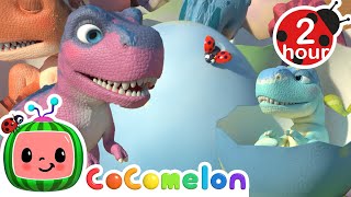 🦖🦕Every Epic Dinosaur and Halloween Song! 🎃 | Cocomelon | Moonbug Kids - Animal Adventures