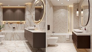200 Top Small Bathroom Design Ideas 2025 | Stylish Bathroom tile designs & Modern Shower Trends