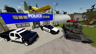 Bad Guy Breaks out of Jail | Farming Simulator 25