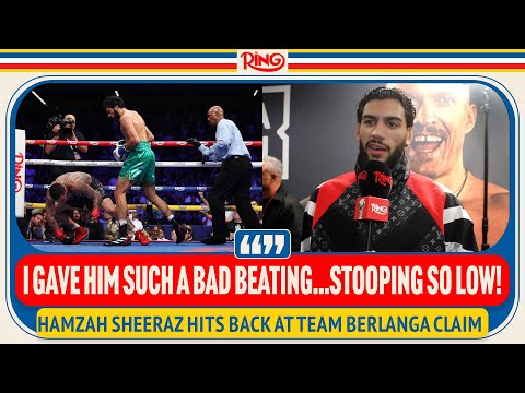 Hamzah Sheeraz Slams “Silly” Team Edgar Berlanga Hand Wraps Controversy