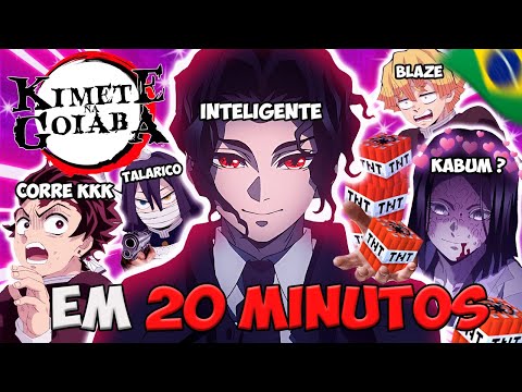 DEMON SLAYER ACADEMIA DOS HASHIRAS 2 EM 20 MINUTOS (PARÓDIA REDUBLAGEM)