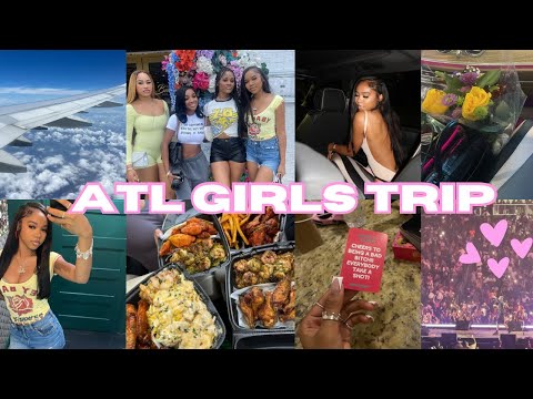 ATL GIRLS TRIP!! Birthday bash concert, best food, nightlife+ more