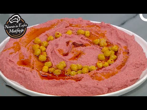 Renkli Sunumuyla Pancarlı Humus | @Nermin'in Enfes Mutfağı Kanal 7​