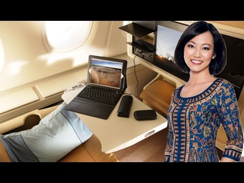 Flying Singapore Airlines BUSINESS CLASS to Seoul South Korea