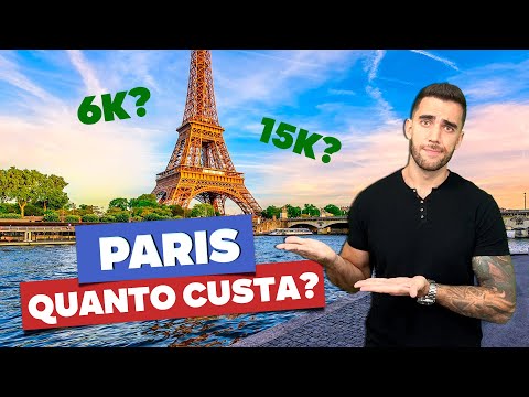 Quanto custa viajar a PARIS! Modo econômico e conforto! Todos os custos!