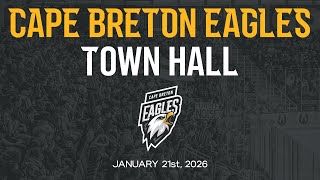 Cape Breton Eagles | Town Hall | January 21st, 2026