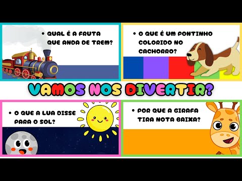 Piadas para crianças - Diversão em família - Vídeo engraçado para crianças - Férias!