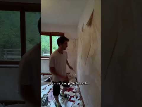Transformation de la pièce la plus sous-exploitée du chalet ! 😳 #renovation #avantaprès #maison