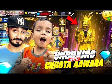 Golden Criminal In 1 Spin Challenge Gone Wrong With Chota Aawara 😲 Garena Free Fire