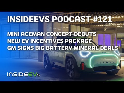 Mini Aceman Concept, New U.S. EV Incentives and GM's Big Battery Deal