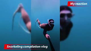 Snorkeling compilation with sexy gir‼️‼️