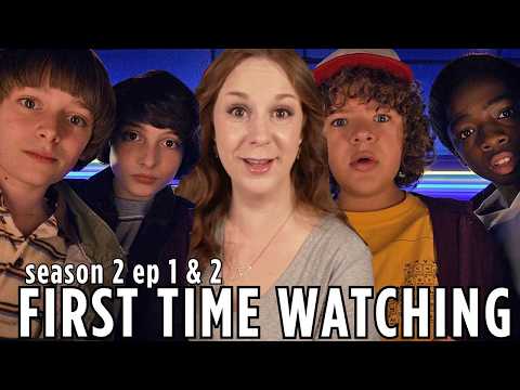 starting STRANGER THINGS season two * FIRST TIME WATCHING * REACTION AND COMMENTARY