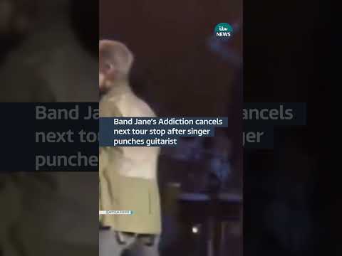 Band Jane’s Addiction cancels next tour stop after singer punches guitarist #itvnews