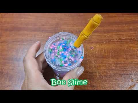 Glitter Slime 2 Ways at Home