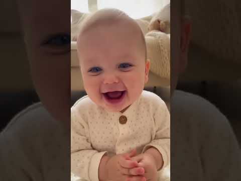 Very cite baby laughing #shorts #baby #cute