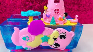 ASMR Polly Pocket Treasure Chest Unboxing | Miniature Dolls | Color Change 
