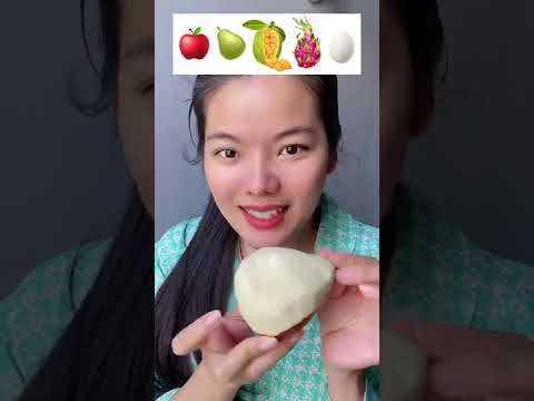 Ăn theo ICON🍎🍐🥚Táo đỏ, Lê, Mít, Trứng Gà😱 Jane Nguyễn tik tok